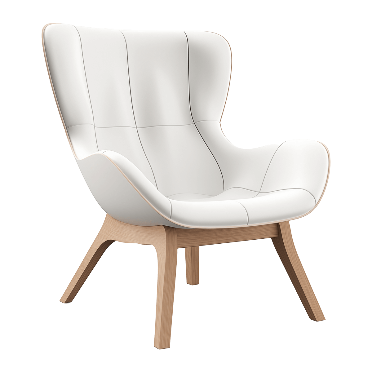 Luxe Chair white - Görsel 2