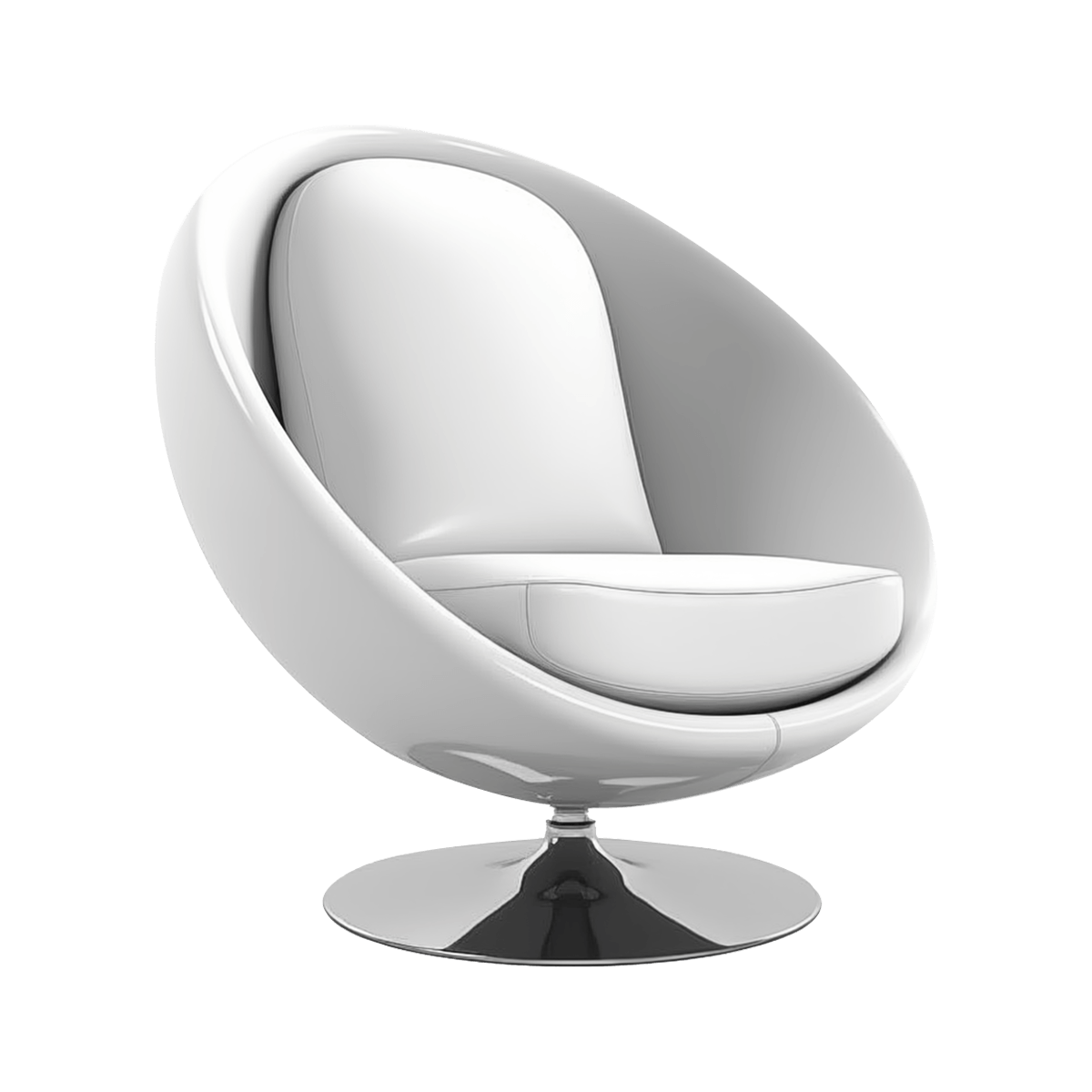 Luxe Chair white - Görsel 3
